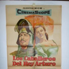 Cine: LOS CABALLEROS DEL REY ARTURO - 110 X 75 - 1953 - LITOGRAFICO. Lote 218356498