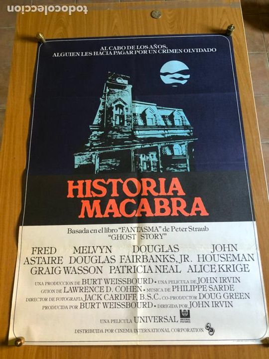 Kino: POSTER - HISTORIA MACABRA - FRED ASTAIRE, ORIGINAL 1982 -
