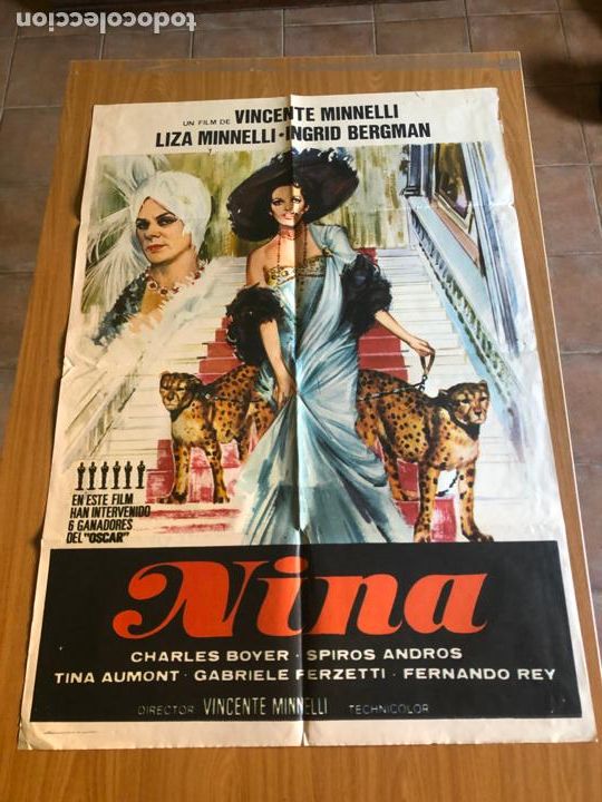 Cine: POSTER - NINA - LIZA MINNELLI, ORIGINAL 1977