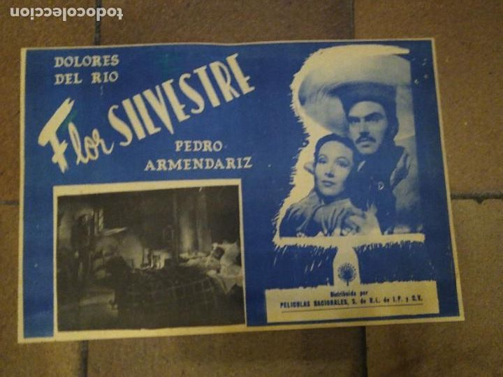 Kino: Cartel de la pel&iacute;cula Flor Silvestre Dolores del Rio, Pedro Armendariz