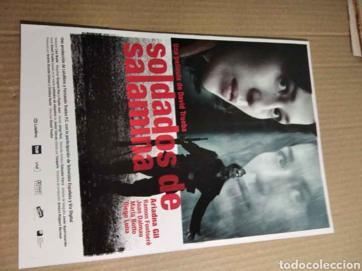 Kino: Cartel de cine Soldados de Salamina