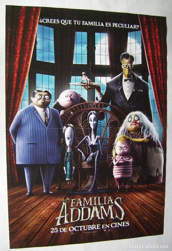 Cinema: LA FAMILIA ADDAMS. P&Oacute;STER 68 X 98 cms. 2019.