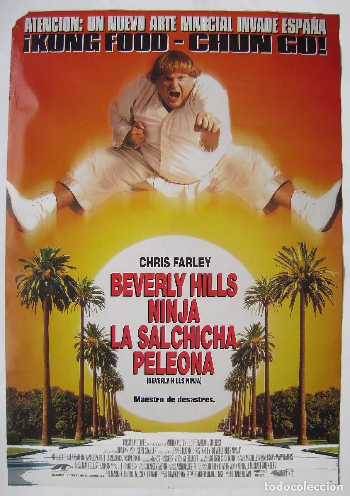 Cinema: LA SALCHICHA PELEONA, con Chris Farley. P&Oacute;STER 67,5 X 97 cms.