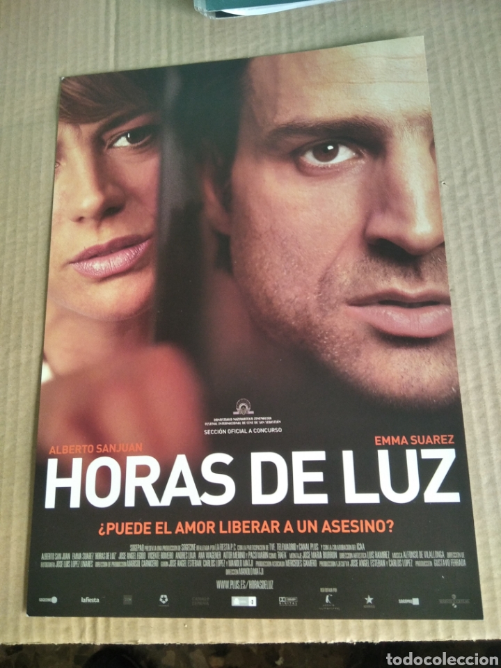 Cine: Cartel de cine horas de luz