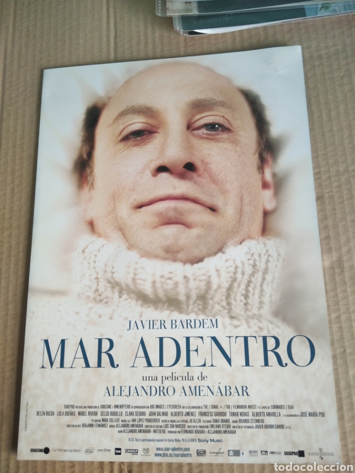 Cine: Cartel de cine MAR ADENTRO