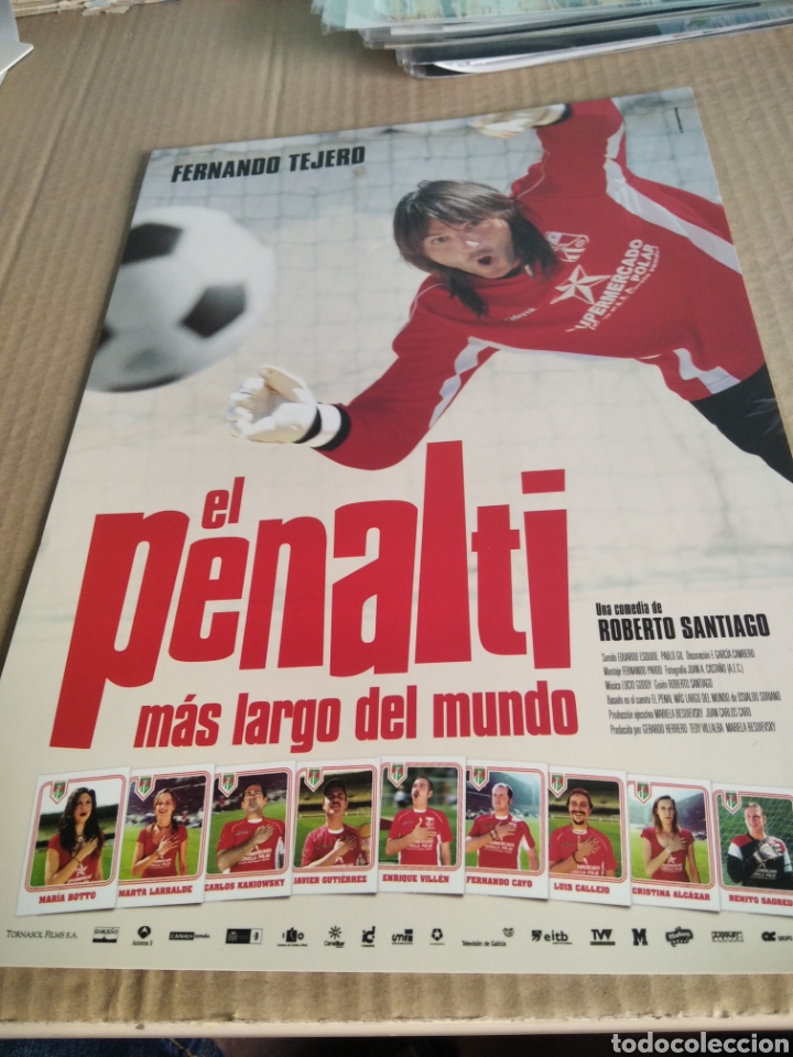 Cinema: Cartel de cine EL PENALTI MAS LARGO DEL MUNDO