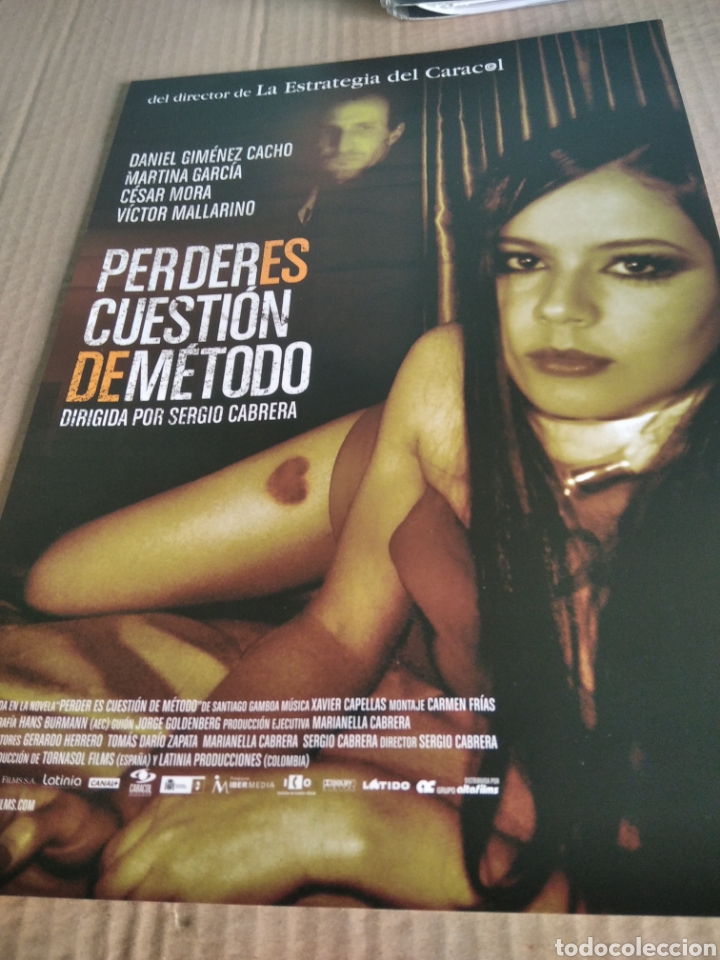 Cine: Cartel de cine PERDER ES CUESTI&Oacute;N DE METODO