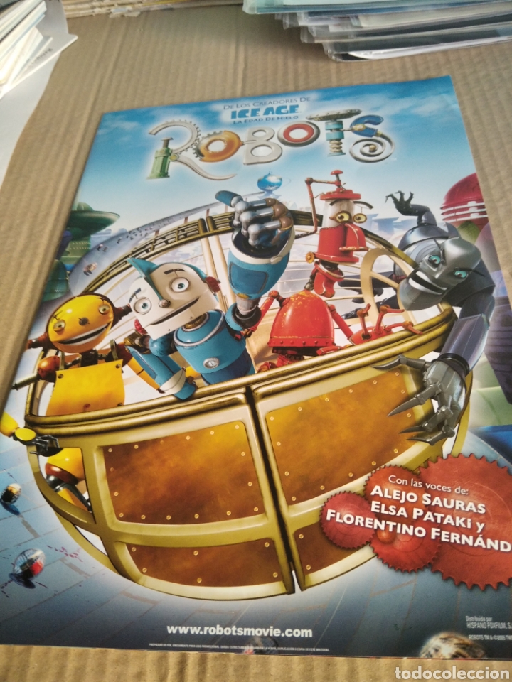 Cine: Cartel de cine ROBOTS - Foto 1
