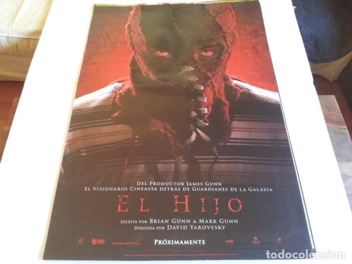 EL HIJO - JACKSON A. DUNN, ELIZABETH BANKS, DAVID DENMAN - CARTEL ORIGINAL SONY AÑO 2019 (Cine - Posters y Carteles - Terror)