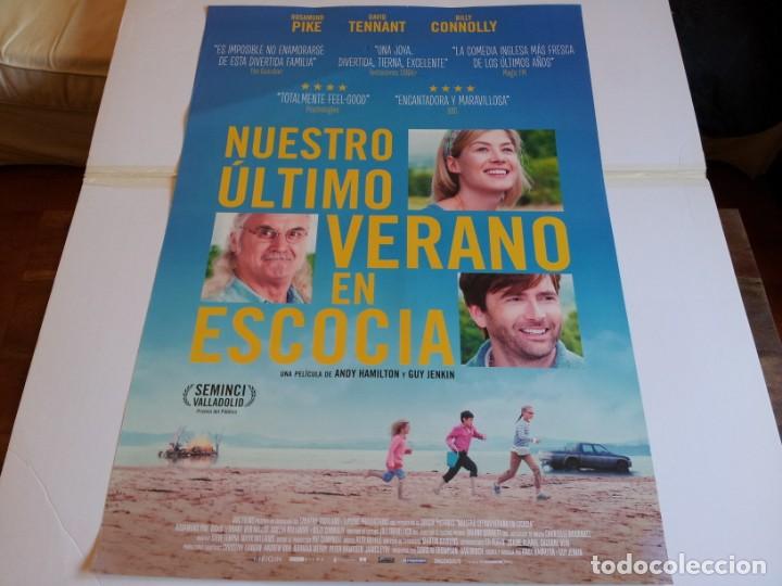 Cin&eacute;ma: nuestro ultimo verano en escocia - Rosamund Pike, David Tennant - cartel original bbc films a&ntilde;o 2014