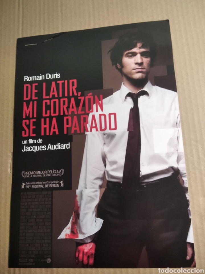 Cine: Cartel de cine De latir mi coraz&oacute;n se ha parado