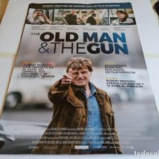 Cine: THE OLD MAN & THE GUN - ROBERT REDFORD,SISSY SPACEK,CASEY AFFLECK - CARTEL ORIGINAL VERTICE AÑO 2018