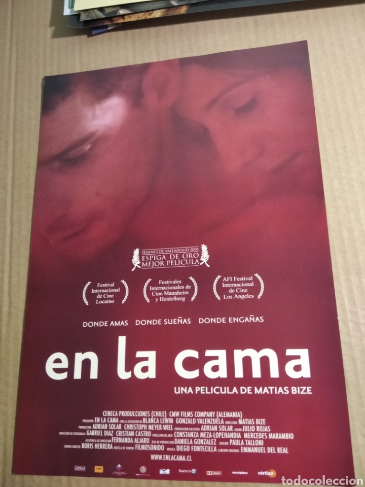 Cine: Cartel de cine En la cama