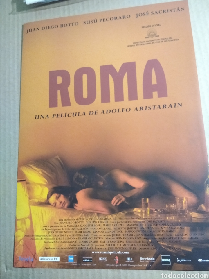 Cine: Roma cartel de cine