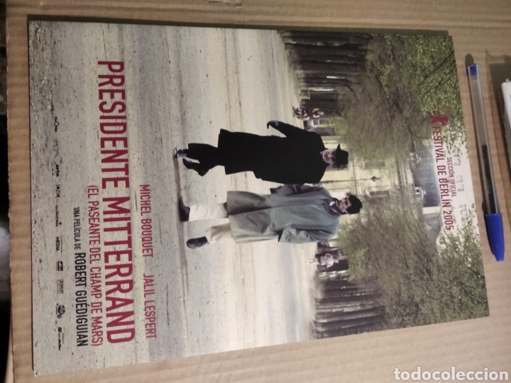 Cine: Cartel de cine PRESIDENTE MITTERRAND