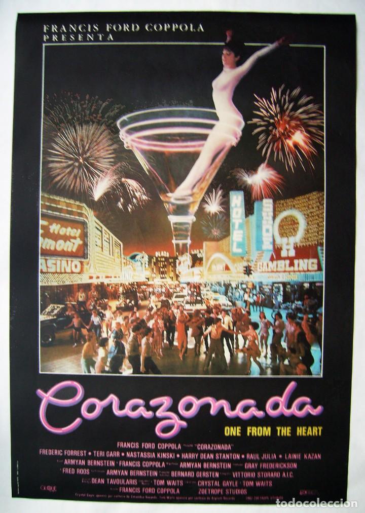 Cin&eacute;ma: CORAZONADA, con Natasja Kinski. P&Oacute;STER, 66 X 95 cms.
