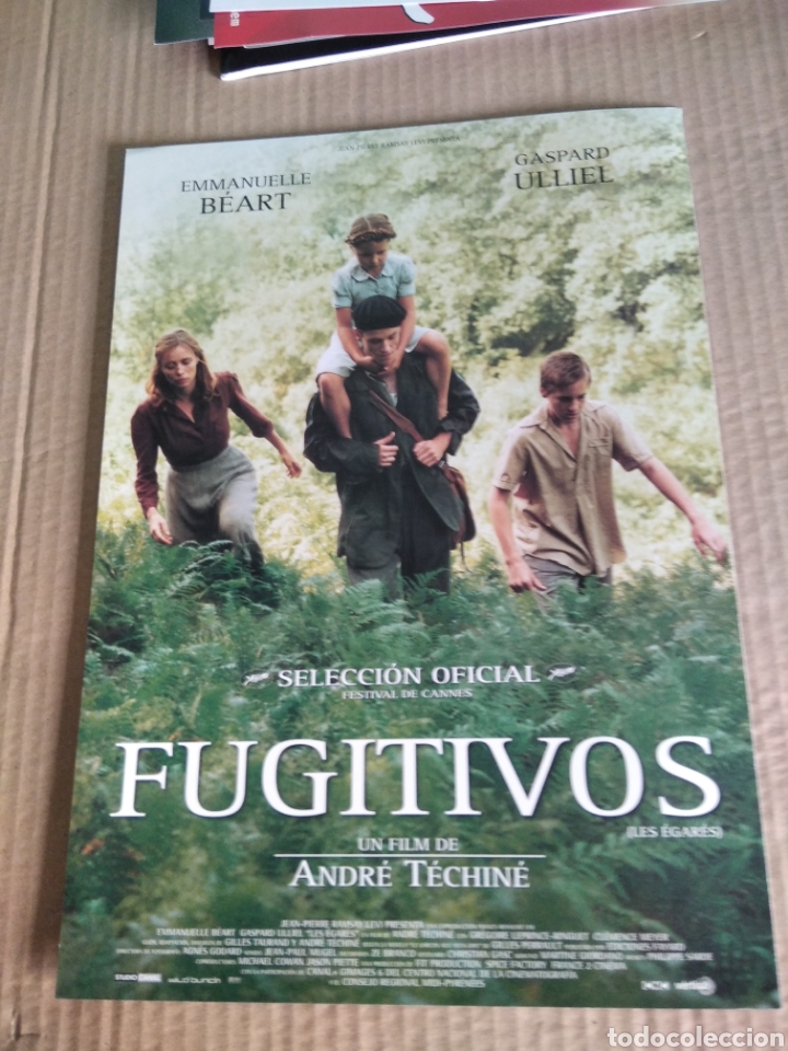 Cine: FUGITIVOS Cartel de cine