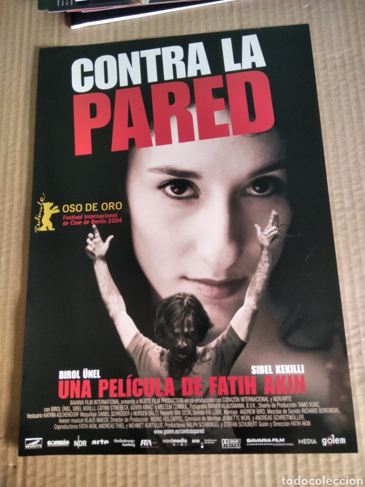 Cine: Cartel de cine + guia Contra la Pared