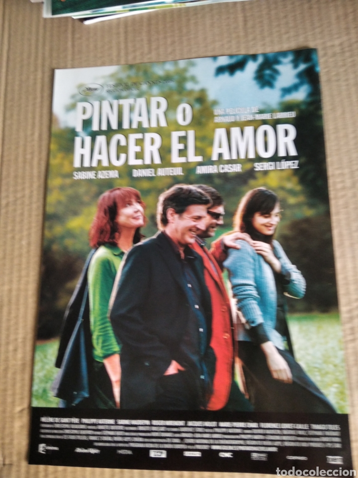 Cinema: PINTAR O HACER EL AMOR cartel de cine