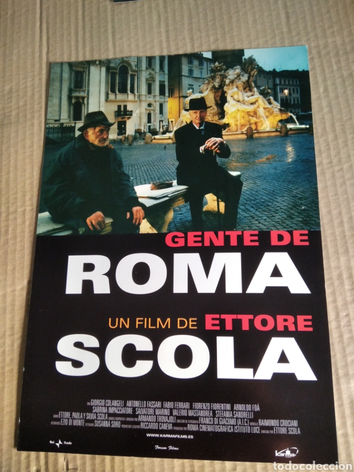 Cinema: Cartel de cine Gente de Roma