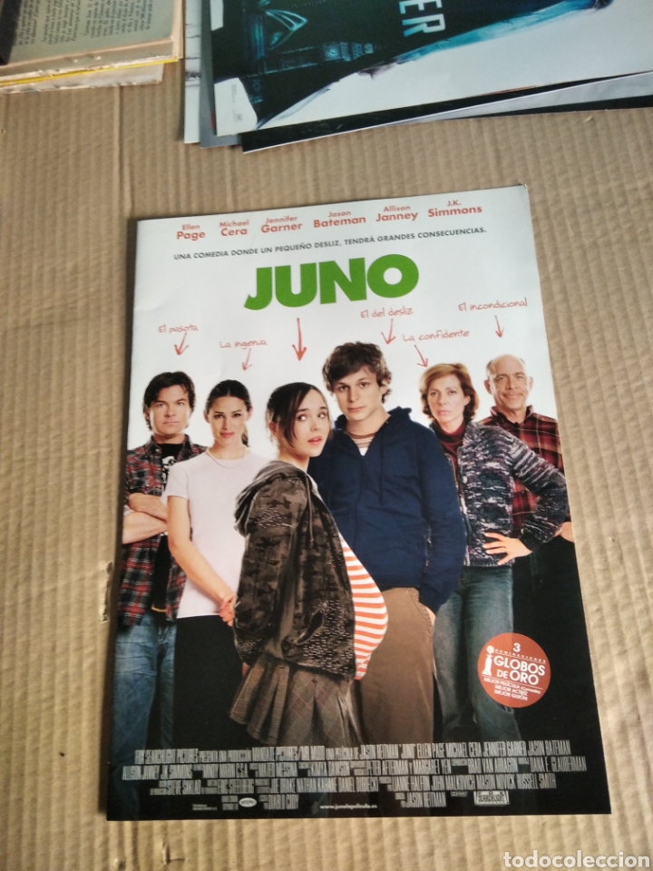 Cinema: Cartel de cine pel&iacute;cula JUNO