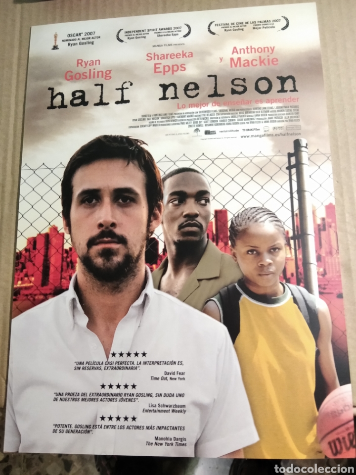Cinema: Cartel de cine HALF NELSON