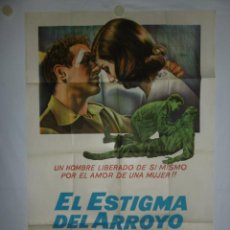 Cine: EL ESTIGMA DEL ARROYO - 105 X 70 - 1956 - LITOGRAFICO