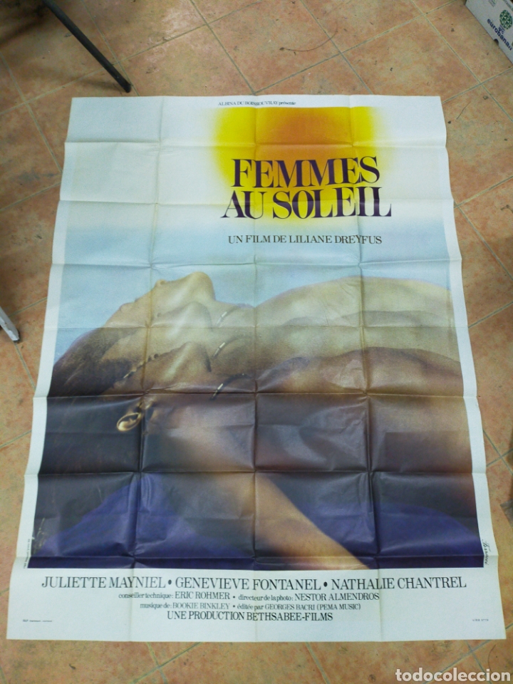Cin&eacute;ma: Cartel 156x120 cm. Femmes au soleil