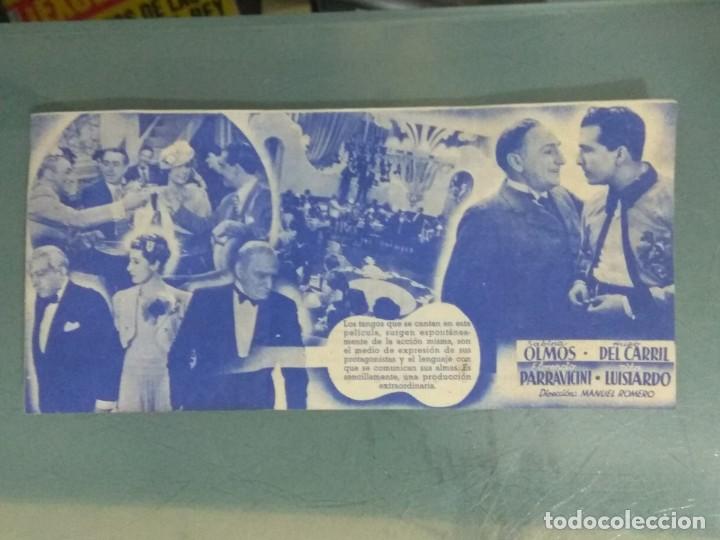 Cine: LA VIDA ES UN TANGO (MGM 1941) - PROGRAMA DE CINE DOBLE. - Foto 2