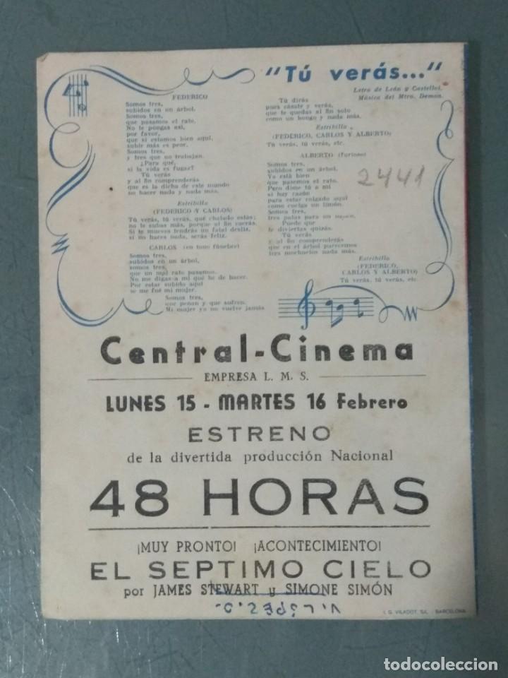 Cine: 48 HORAS - PROGRAMA DE CINE DOBLE. - Foto 3