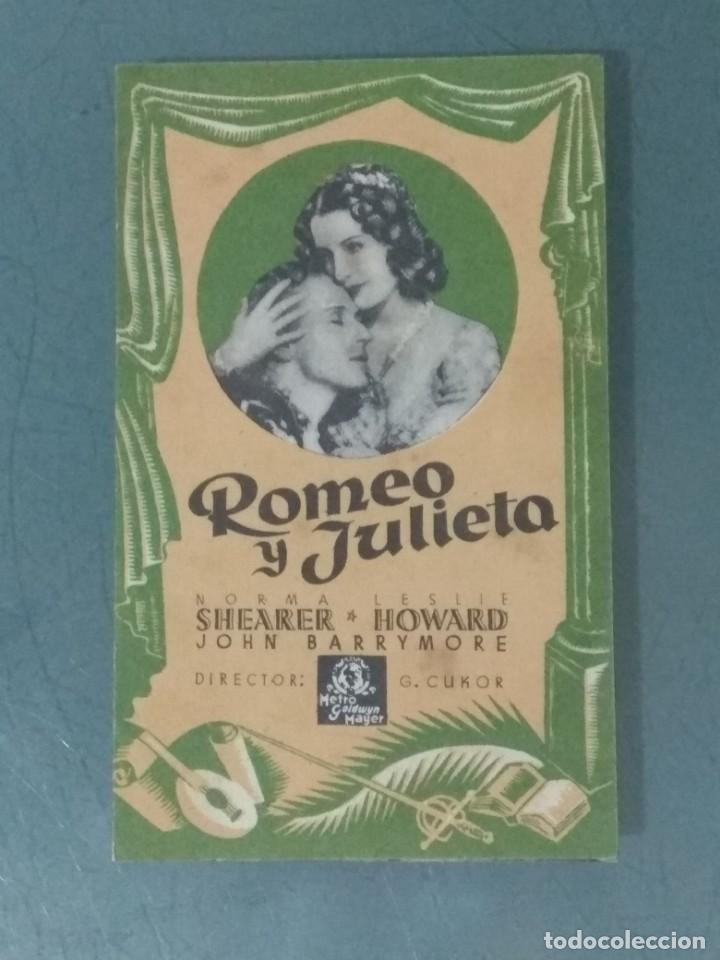Cine: ROMEO Y JULIETA (MGM) - PROGRAMA DOBLE FORMATO PEQUE&Ntilde;O. - Foto 1