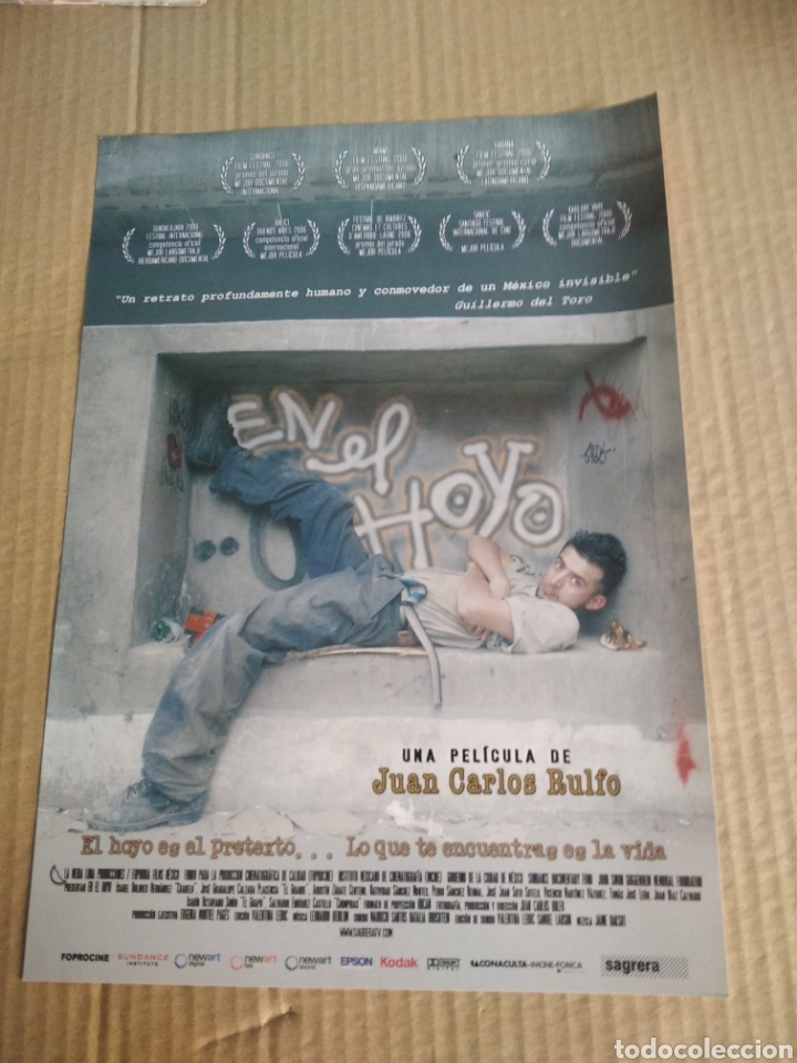 Cinema: Cartel de cine pelicula EN EL HOYO