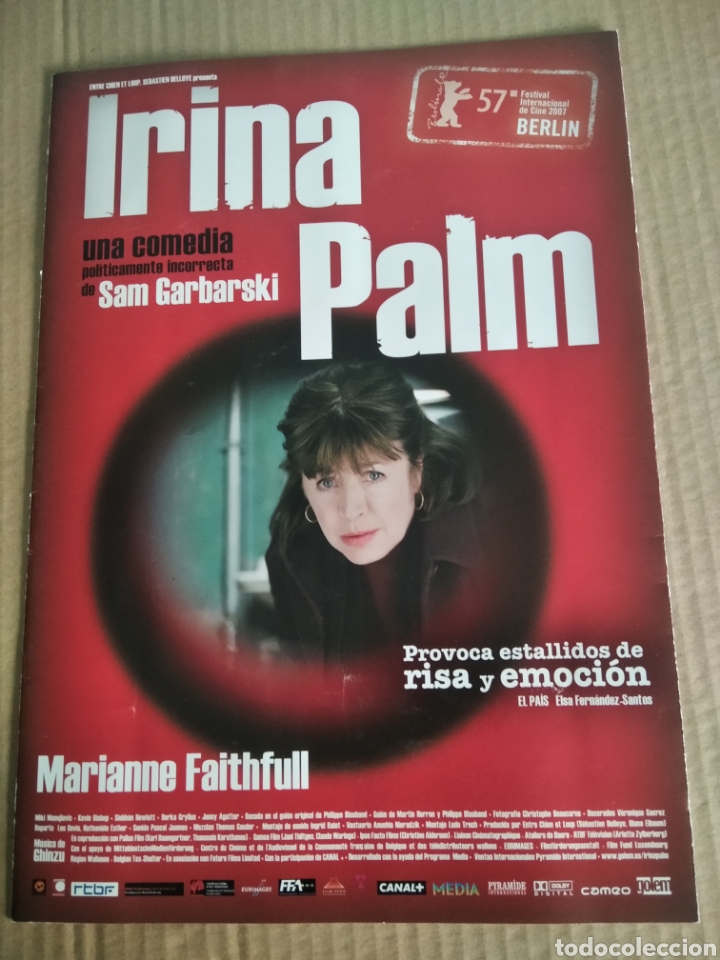 Cinema: Cartel de cine pelicula IRINA PALM