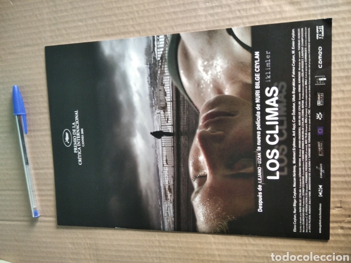 Cinema: Cartel de cine pelicula Los Climas