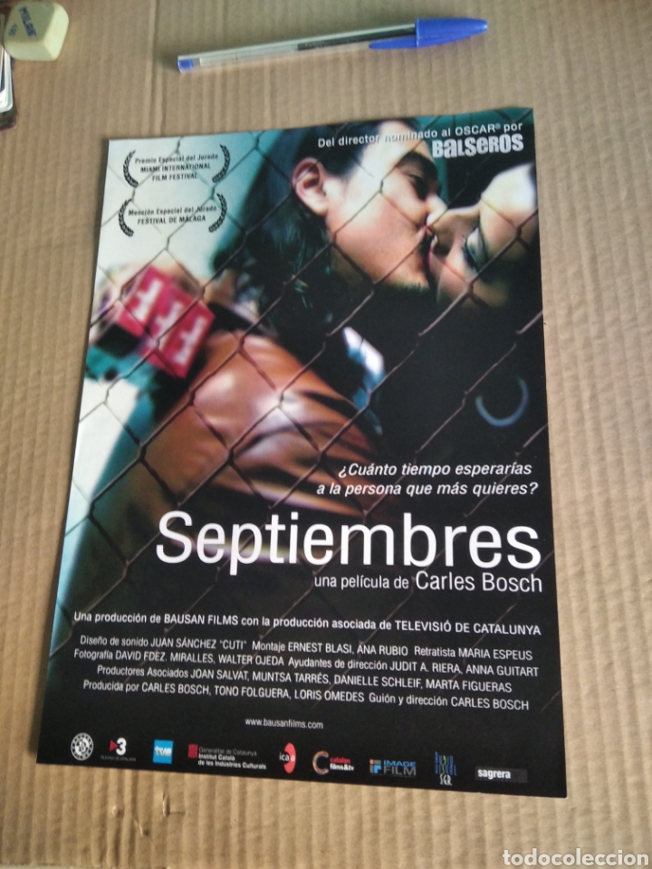 Cinema: Cartel de cine pelicula SEPTIEMBRES