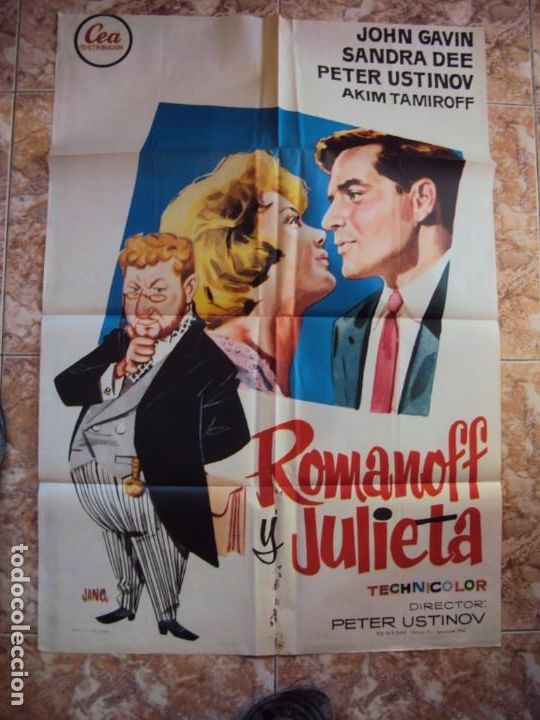 Cinema: (CINE-623)ROMANOFF Y JULIETA - JANO - CARTEL ORIGINAL