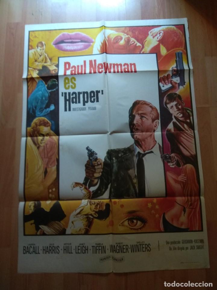 Cine: POS-- POSTER DE LA PELICULA - HARPER - Foto 1