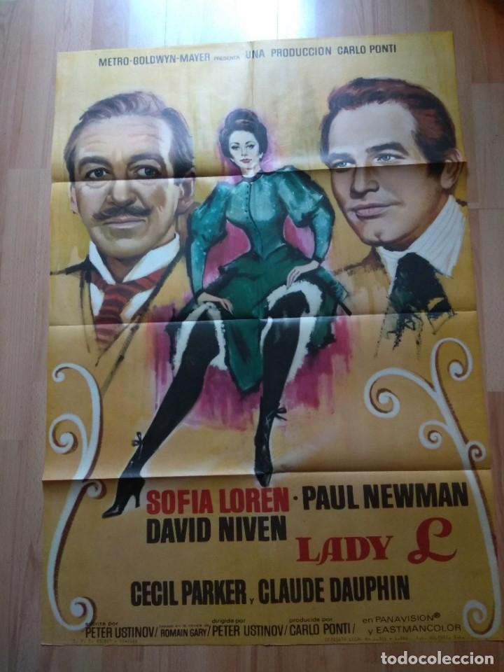 Cine: poster de la pelicula...lady l - Foto 1