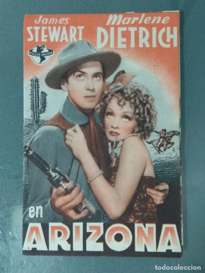 Cine: ARIZONA - PROGRAMA DE CINE DOBLE. - Foto 1