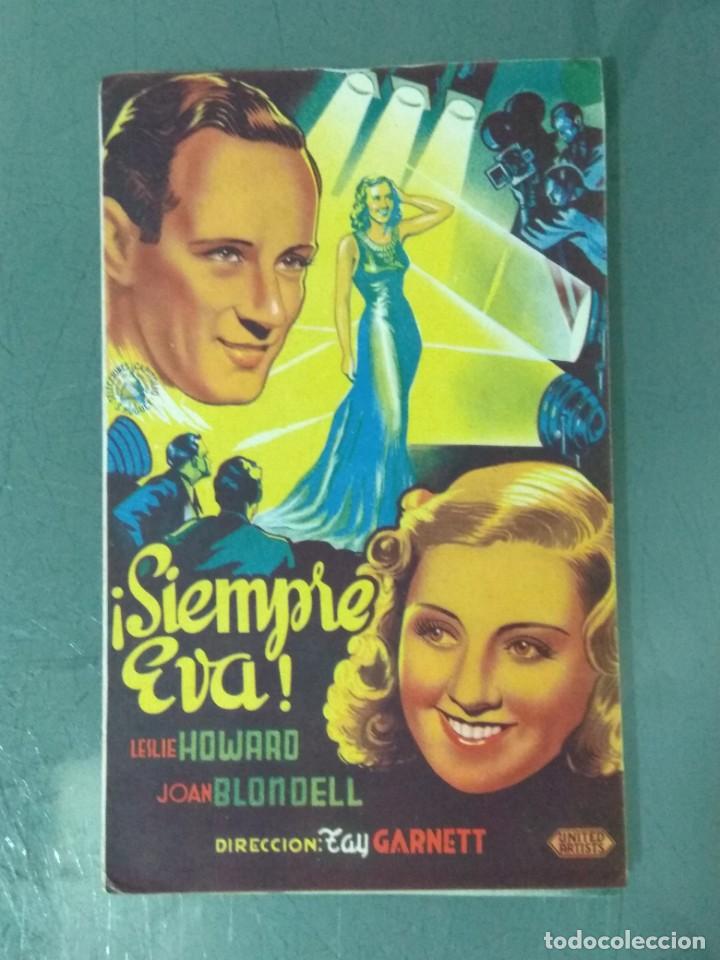 Cine: SIEMPRE EVA - PROGRAMA DE CINE DOBLE. - Foto 1