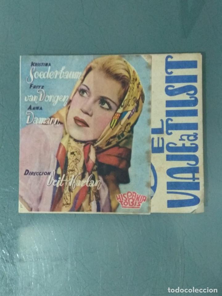 Cine: EL VIAJE A TILSIT - PROGRAMA DE CINE DOBLE. - Foto 1