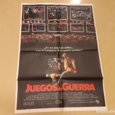 Cinema: JUEGOS DE GUERRA CARTEL ORIGINAL ESTRENO 1983 JOHN BADHAM, MATTHEW BRODERICK. Lote 221097271