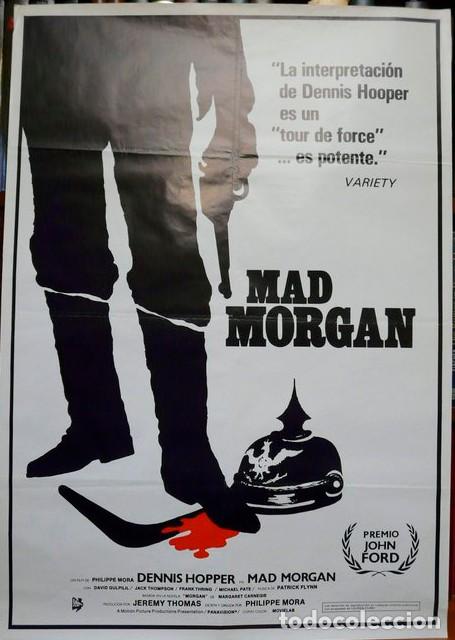 Cine: MAD MORGAN. POSTER ORIGINAL. VERSI&Oacute;N 2 (PHILIPPE MORA, 1976) - Foto 1