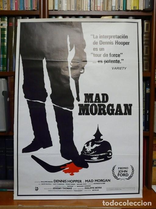 Cine: MAD MORGAN. POSTER ORIGINAL. VERSI&Oacute;N 2 (PHILIPPE MORA, 1976) - Foto 6