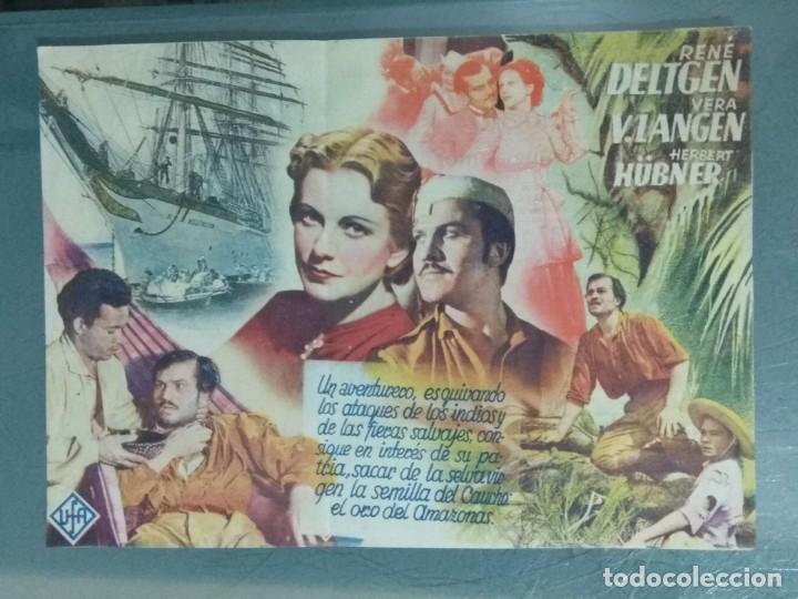 Cine: CAUCHO - PROGRAMA DE CINE DOBLE. - Foto 2