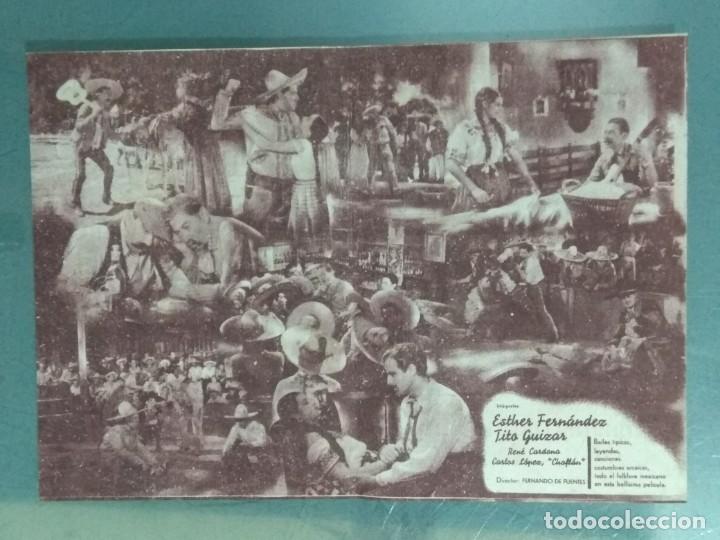 Cine: ALLA EN EL RANCHO GRANDE - PROGRAMA DE CINE DOBLE. - Foto 2