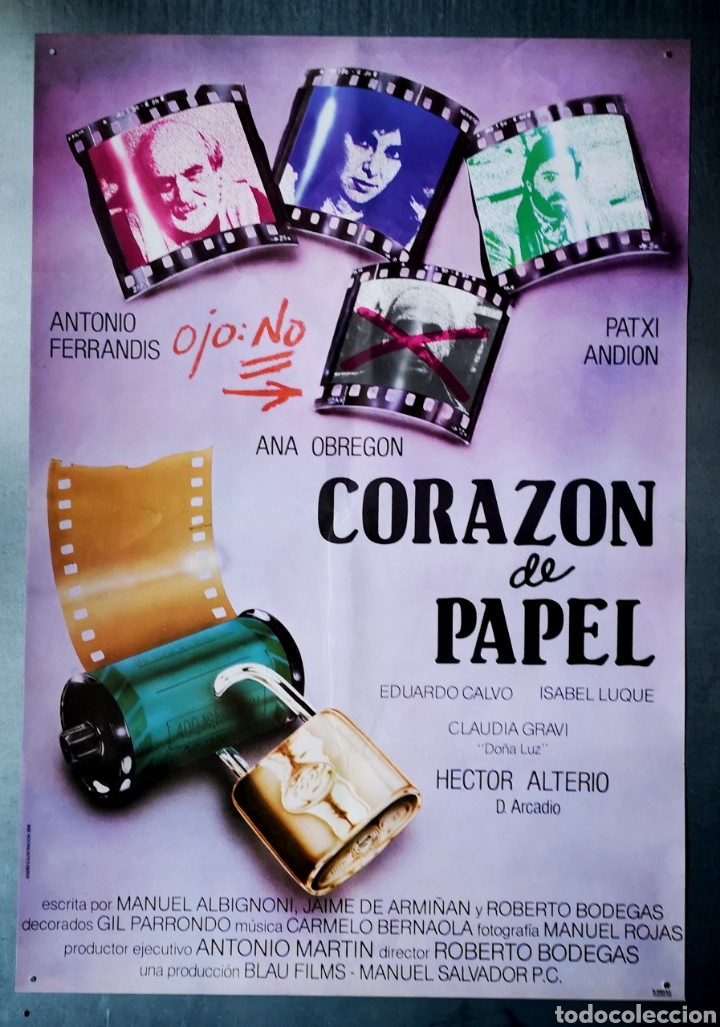 Cine: CORAZON DE PAPEL - 70 X 100 - (2) - Foto 1