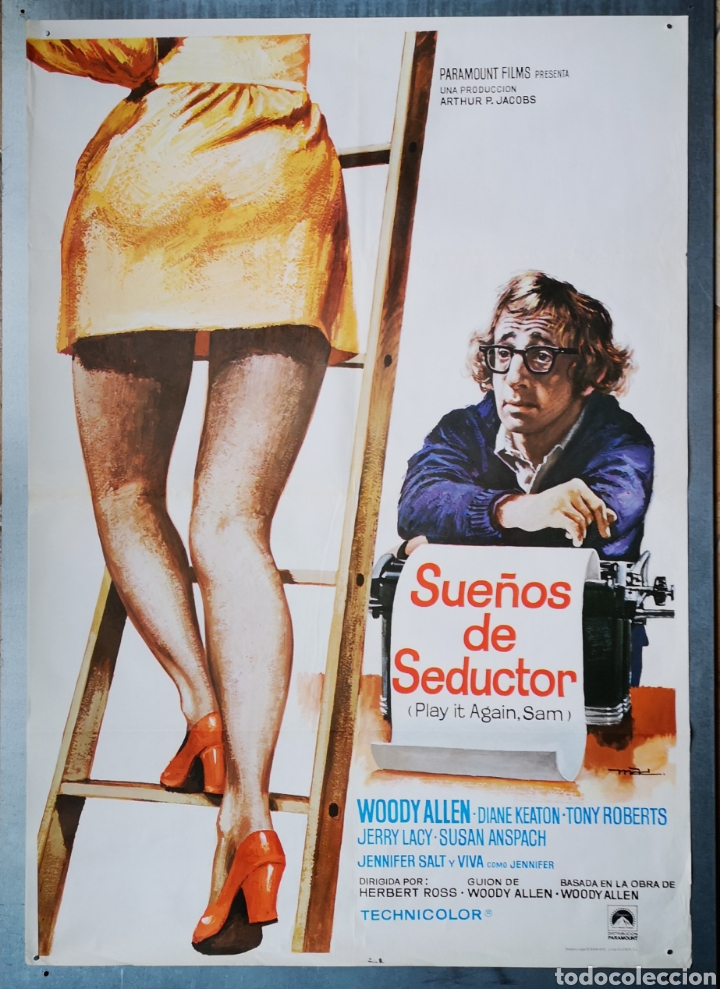 Cine: SUE&Ntilde;OS DE SEDUCTOR - 1972 - 70 X 100 - (8) - Foto 1