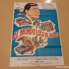 Cine: EL MUNDO LOCO DE JERRY CARTEL ORIGINAL ESTRENO 1983 JERRY LEWIS