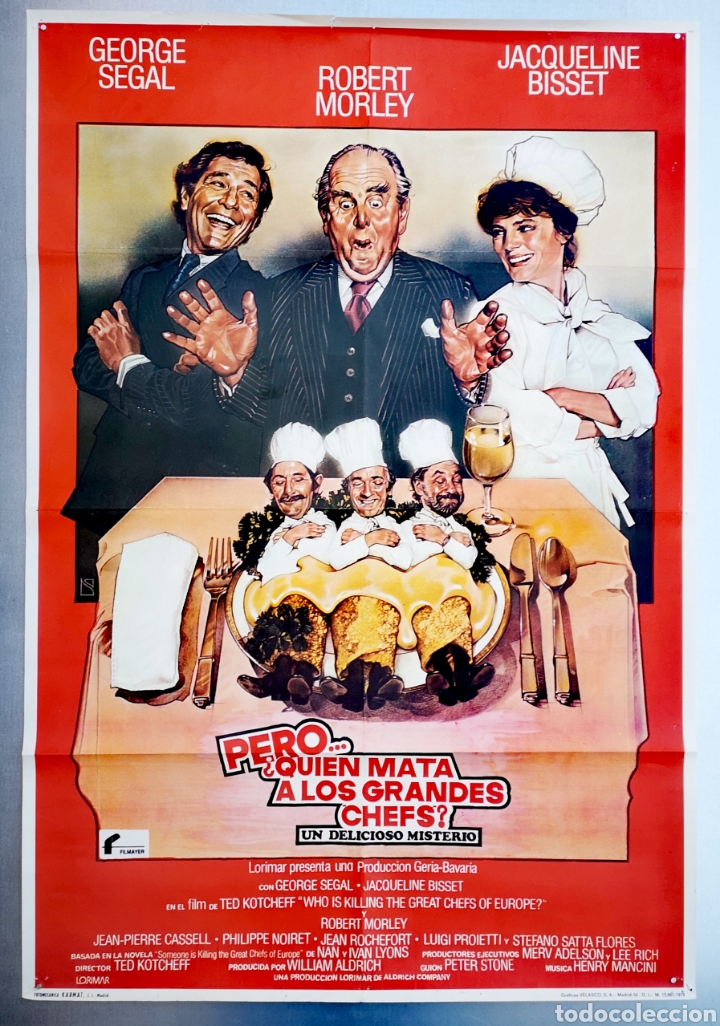 Cinema: PERO...&iquest;QUIEN MATA A LOS GRANDES CHEF? - 70 X 100 - 1979 - (7)